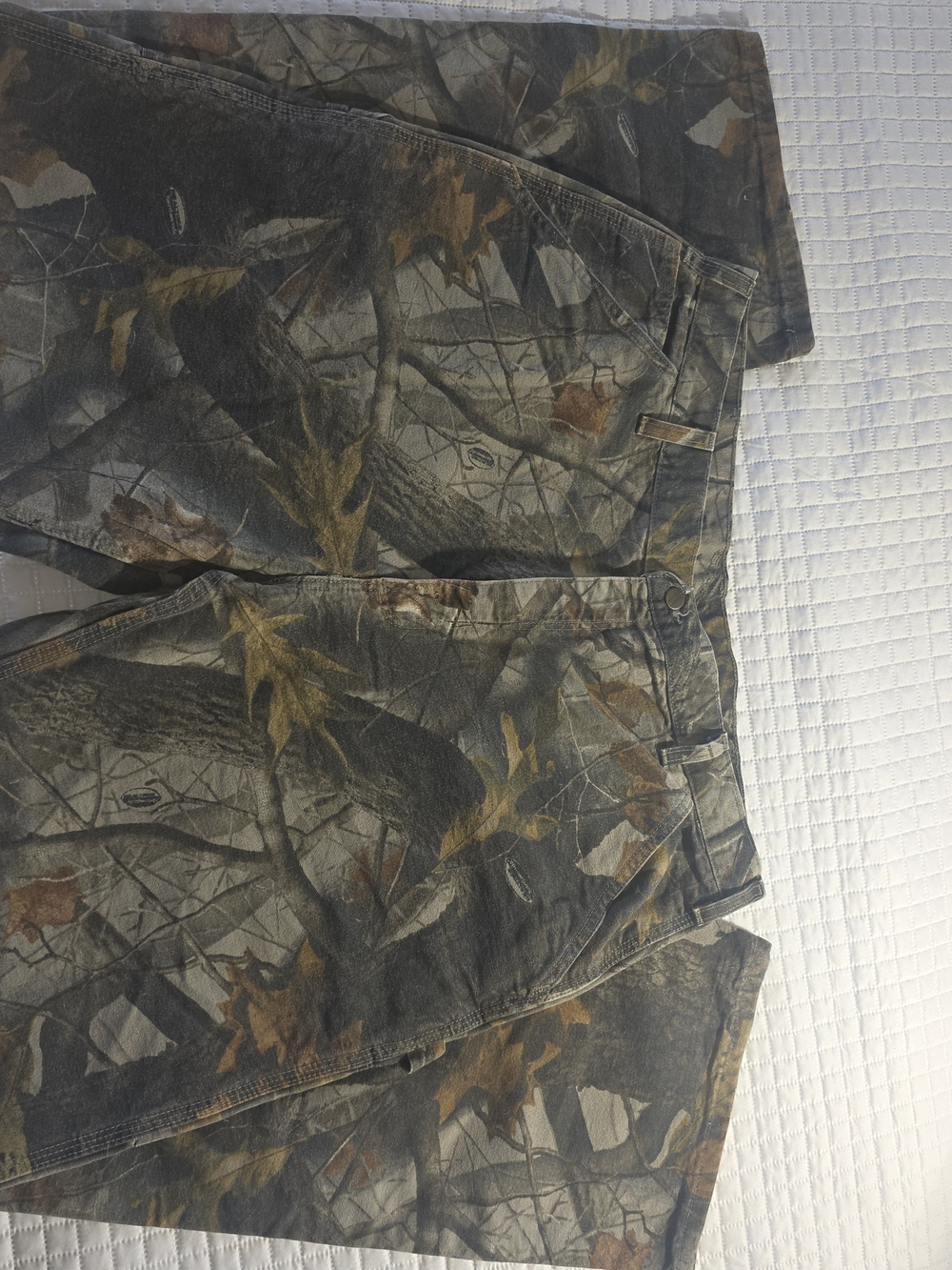 Carhartt Realtree Men's Camo Relaxed Jeans - Green/Brown/Gray